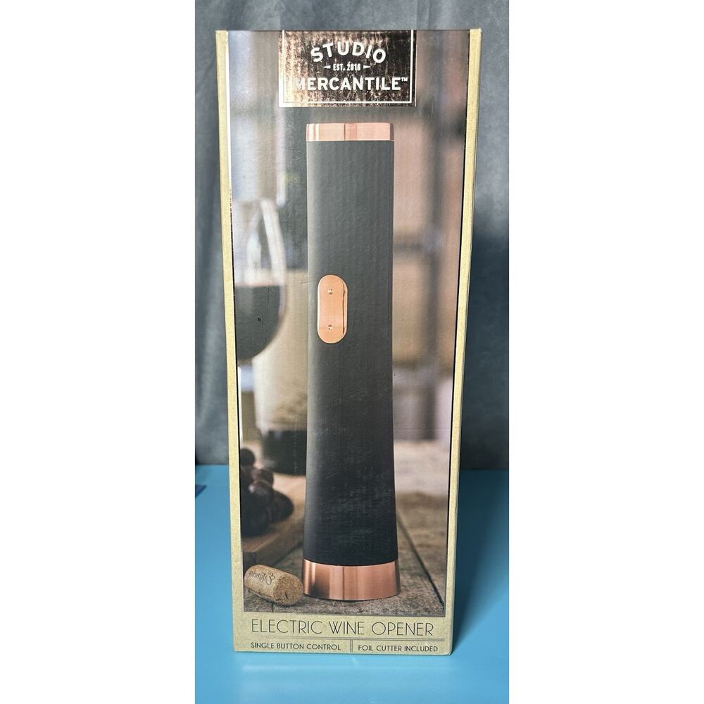 Studio Mercantile Single Button Control Electric Wine Opener